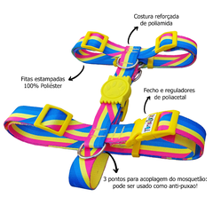 Peitoral H e Guia Tombalatas - Summer - comprar online