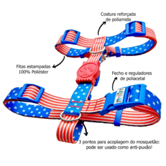 Peitoral H e Guia Tombalatas - U.S.A - comprar online