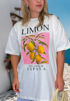 Camiseta Overzised Limão Siciliano