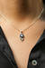 Conjunto Flor Azul Plata - comprar online