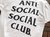 Camiseta Anti Social Club - loja online