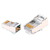 Conector Blindado Vazado RJ45 [100 Un.] - comprar online