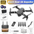 Dobrável Dual HD Camera Drone, Helicóptero RC, FPV, Avental de altura, E88Pro, - comprar online