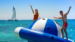 Image of Top Isla Mujeres Catamaran Tour w/ Snorkel, Oper Bar & Buffet