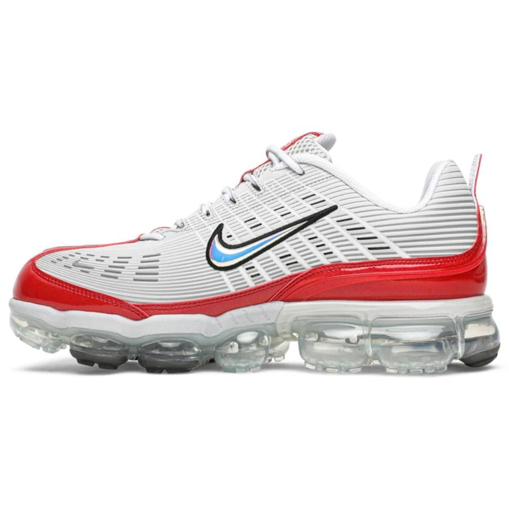 Nike vapormax branco e vermelho clearance