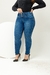 Calça com 3 Botões Tecido de Extremo Conforto ( Jeans com Construção de Moletom) - Stradaly