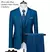 Ternos De Casamento Para Homens Elegante Blazers Set 3 Peças Luxury Business Fo - loja online