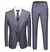 Imagem do Ternos De Casamento Para Homens Elegante Blazers Set 3 Peças Luxury Business Fo