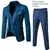 Ternos De Casamento Para Homens Elegante Blazers Set 3 Peças Luxury Business Fo - comprar online