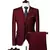 Ternos De Casamento Para Homens Elegante Blazers Set 3 Peças Luxury Business Fo