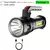 Portátil 7 LED COB Lanterna, Camping Side Lights, USB Recarregável, 4 Modos To - loja online