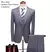 Ternos De Casamento Para Homens Elegante Blazers Set 3 Peças Luxury Business Fo na internet