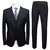 Ternos De Casamento Para Homens Elegante Blazers Set 3 Peças Luxury Business Fo