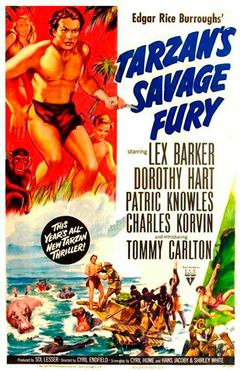 1952 Tarzan - Savage Fury (Legendado) - Na Escolha de 10 filmes ou desenhos, o Pen-Drive será grátis...Aproveite!