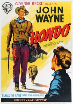 1953 Hondo (Dublado) - Na Escolha de 10 filmes ou desenhos, o Pen-Drive será grátis...Aproveite!