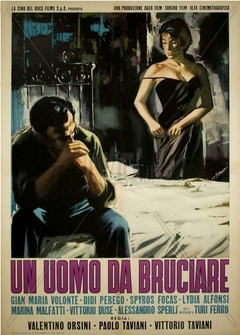 1962 Un Uomo Da Bruciare (Legendado) - Vitorio Taviani - Na Escolha de 10 filmes ou desenhos, o Pen-Drive será grátis...Aproveite!