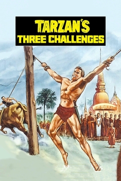 1963 Tarzan - Three Challenges (Legendado) - Na Escolha de 10 filmes ou desenhos, o Pen-Drive será grátis...Aproveite!