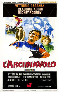 1966 l'arcidiavolo (Legendado) - Ettore Scola - Na Escolha de 10 filmes ou desenhos, o Pen-Drive será grátis...Aproveite!