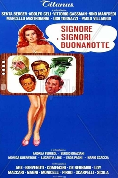 1976 Signore e Signori, Buonanotte (Legendado) - Ettore Scola - Na Escolha de 10 filmes ou desenhos, o Pen-Drive será grátis...Aproveite!