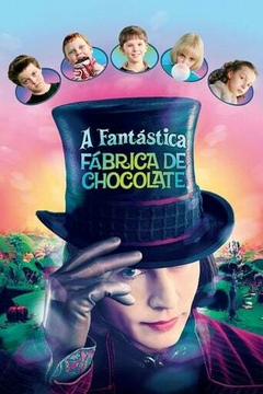 2005 A Fantástica Fábrica De Chocolate (Dublado) - Na Escolha de 10 filmes ou desenhos, o Pen-Drive será grátis...Aproveite!