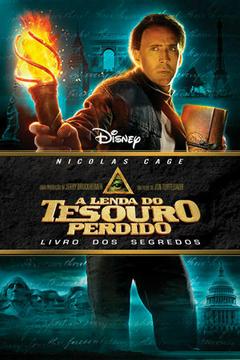 2007 A Lenda do Tesouro Perdido 2 - O Livro dos Segredos (Dublado) - Na Escolha de 10 filmes ou desenhos, o Pen-Drive será grátis...Aproveite!