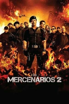 2012 Os Mercenários 2 (Dublado) - Na Escolha de 10 filmes ou desenhos, o Pen-Drive será grátis...Aproveite!