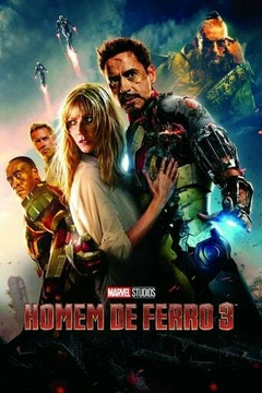 2013 Homem De Ferro 3 (Dublado) - Na Escolha de 10 filmes ou desenhos, o Pen-Drive será grátis...Aproveite! - comprar online