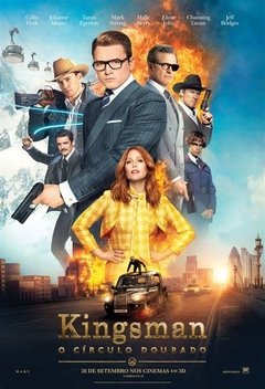 2017 Kingsman - O Círculo Dourado - Na compra de 10 filmes ou desenhos, o Pen-Drive será grátis...Aproveite!