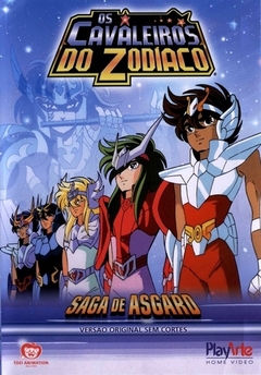 ANIME - Os Cavaleiros do Zodíaco 1986 -1989 - Saga de Asgard Parte 2 - PEN-DRIVE INCLUSO