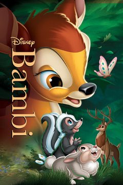 Bambi (1942) Disney - Na compra de 10 álbuns musicais, 10 filmes ou desenhos, o Pen-Drive será grátis...Aproveite!