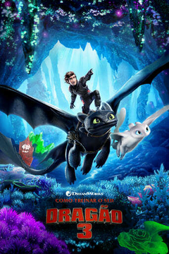 Como Treinar O Seu Dragão 3 (2019) DreamWorks - Na Escolha de 10 filmes ou desenhos, o Pen-Drive será grátis...Aproveite!