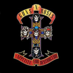 Guns N' Roses 1987 - Appetite for Destruction - Na compra de 15 álbuns musicais, 20 filmes ou desenhos, o Pen-Drive será grátis...Aproveite! - comprar online