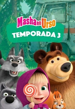 Masha e o Urso Temporada 3 - PEN-DRIVE INCLUSO