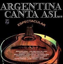 Mercedes Sosa 1974 - Argentina Canta Asi Vol. III - Na compra de 15 álbuns musicais, 20 filmes ou desenhos, o Pen-Drive será grátis...Aproveite!