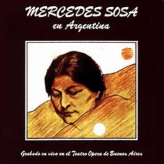 Mercedes Sosa 1982 - En Argentina - Na compra de 15 álbuns musicais, 20 filmes ou desenhos, o Pen-Drive será grátis...Aproveite!