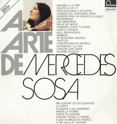 Mercedes Sosa 1985 - A Arte de Mercedes Sosa - Na compra de 15 álbuns musicais, 20 filmes ou desenhos, o Pen-Drive será grátis...Aproveite!