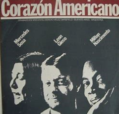 Mercedes Sosa 1985 - Corazon Americano con Nascimiento y Gieco - Na compra de 15 álbuns musicais, 20 filmes ou desenhos, o Pen-Drive será grátis...Aproveite!
