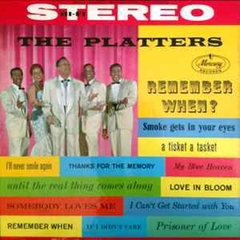 The Platters 1959 - The Platters Remember When - Pen-Drive vendido separadamente. Na compra de 10 Álbuns de sua preferência o Pen-Drive 16GB será cortesia.