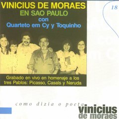 Vinicius de Moraes 1983 - Sarava Vinicius - Na compra de 15 álbuns musicais, 20 filmes ou desenhos, o Pen-Drive será grátis...Aproveite!