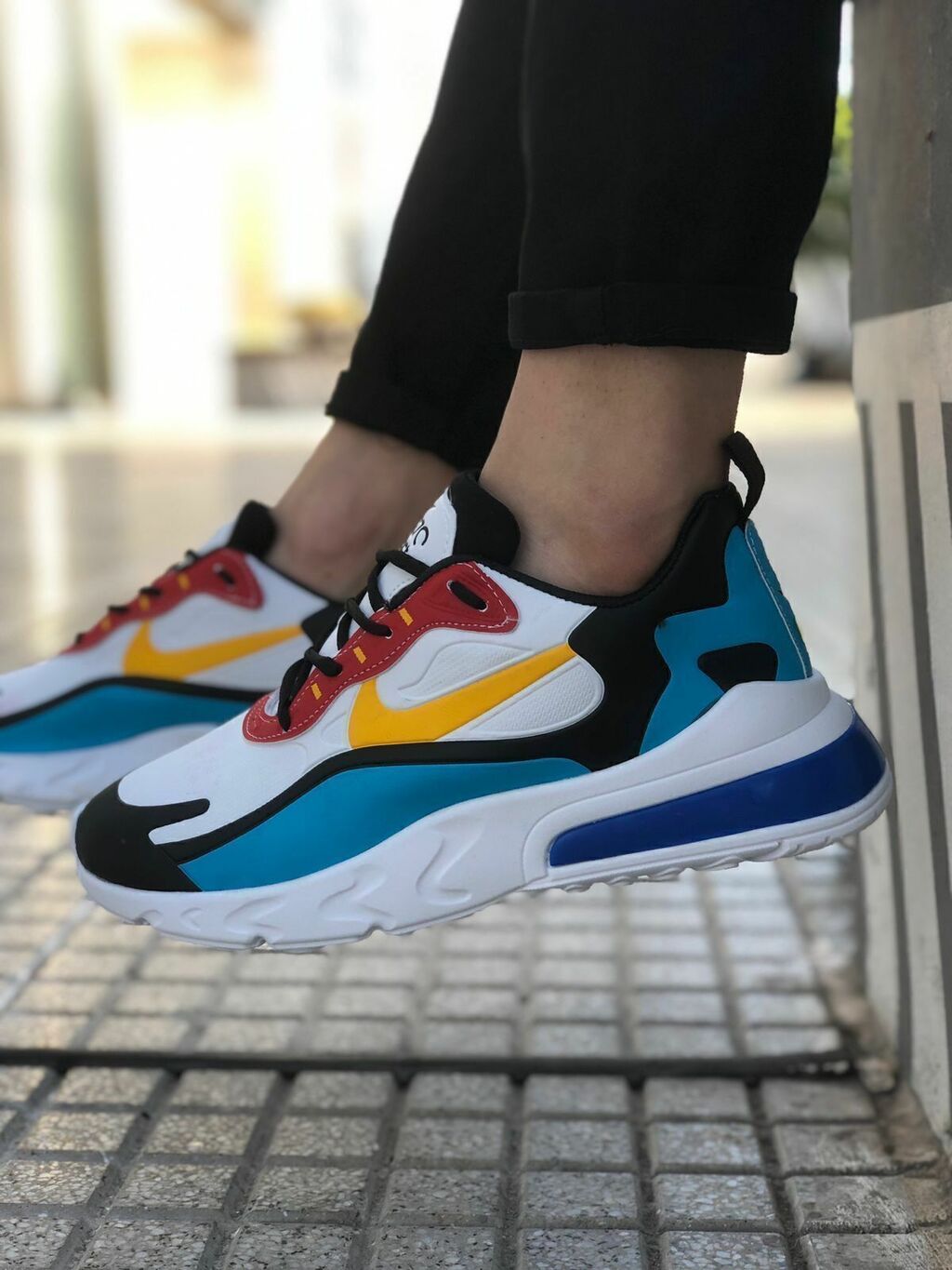 Nike 270 React Multicolor Llantas Shoes Store