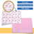 Kit Fronha Enxoval Bebe Flores Rosa C/2 28cmx40cm Algodão - Real Conforto