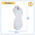 Toalha de Banho Bebe Infantil Soft 3 Camadas fralda 85cmx85cm Com Capuz Enxoval Recém Nascido Unissex - Real Conforto