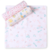 Kit Cueiro Bebe Flanelado Estampado 80cmx80cm Menina Algodão