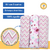 Kit Cueiro Bebe Mantinha Rosa Menina Com 3 Unidades 50cmx80cm 100% Algodão Minasrey - loja online