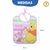 Babador Impermeável Infantil Bebe Menina Com 3 Unidades Felpudo 100% Algodão Ursinho Pooh Minasrey - Real Conforto