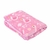 Cobertor Bebe Antialérgico Flannel Macio Cisne Rosa Menina Infantil 1,10x90cm 100% poliéster Minasrey - comprar online