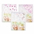 Kit 3 Toalhas De Banho Bebe Soft Capuz 85cmx85cm 100% Algodão Estampada Menina Minasrey - comprar online