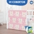 Kit Presente Bebe Toalha Soft Paninho De Boca Cobertor Infantil Rosa Menina Minasrey Etruria na internet