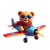 Imagem do Body 100% Algodão Personalizado Nome + tema + significado - COLEÇÃO URSO AVIADOR