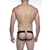 Cueca Jockstrap com Saqueira em Cirré Aberta Atrás com 3 Argolas (SD006P) - Utilidades Shopping